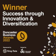 Doncaster Chamber 2022 – Success through Innovation and Diversification logo