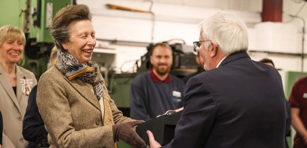 Precision engineering excellence honoured during visit by The Princess Royal