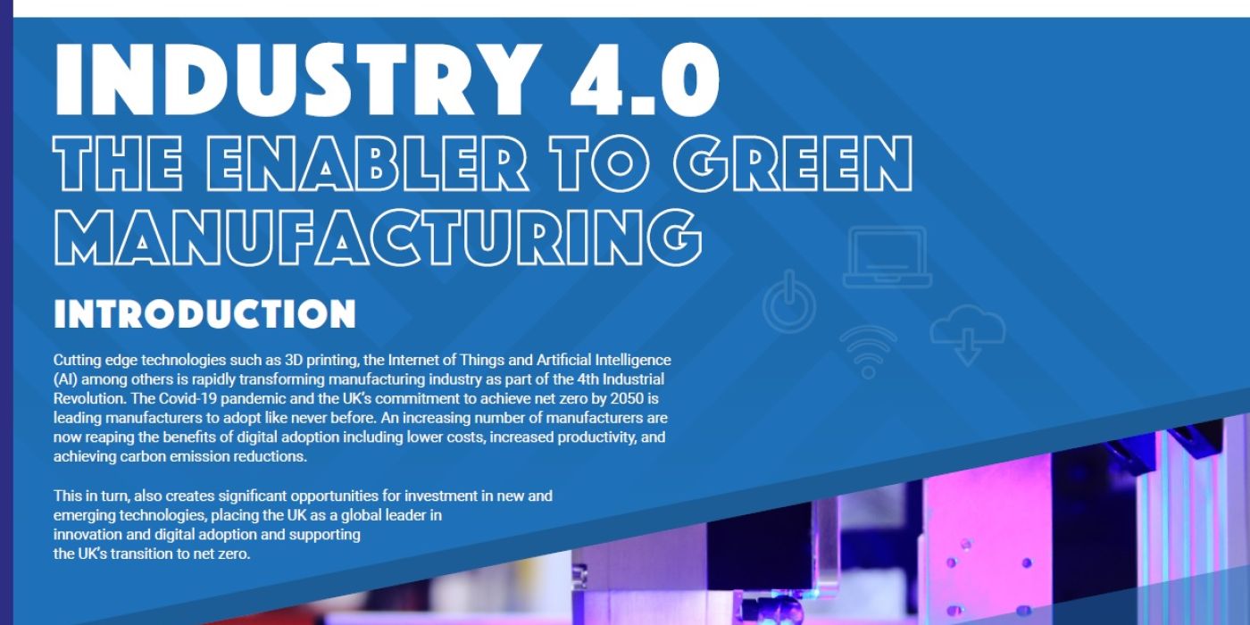 Agemaspark feature in the Make UK industry 4.0 fact card