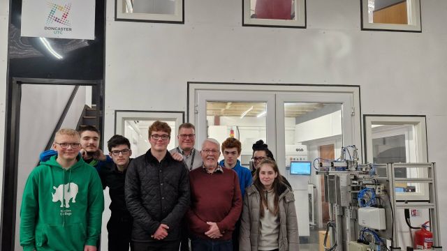 Harrison College students visit innovative engineering company