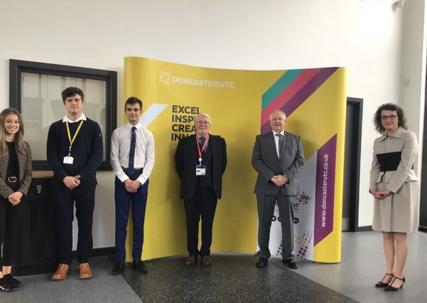 Minister for the school system visits Doncaster utc! 10